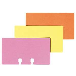  Rolodex(R) Card File Refills, 2 1/4 x 4, Assorted Neon 