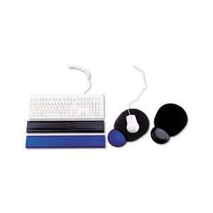 Safco SoftSpot Mouse Pad with Wrist Rest, Nonskid Base, 7 1/8 x 10 3/4 