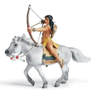  Schleich Sioux Archer on Horse: Toys & Games