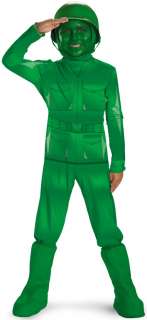 GREEN ARMY MAN Boy Costume Toy Story Disney 3t 4 12  