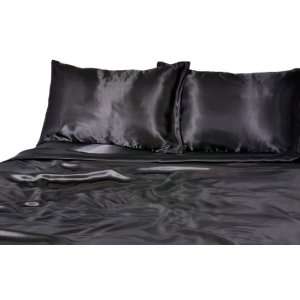  Home Products Collection Silky Luxurious Woven Satin 4 Piece Sheet 