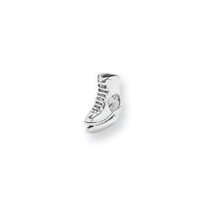   Ice Skate Charm in Silver for Pandora and most 3mm Bracelets: Jewelry