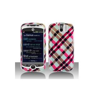  myTouch 3G Slide Graphic Case   Pink Plaid: Cell Phones & Accessories