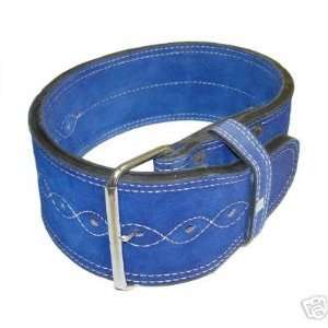   Power Weight Lifting Belt  4 Blue (Medium 26 34)