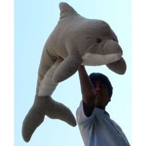 com Giant 46 Soft Stuffed Dolphin   Big Huge Enormous Stuffed Animal 