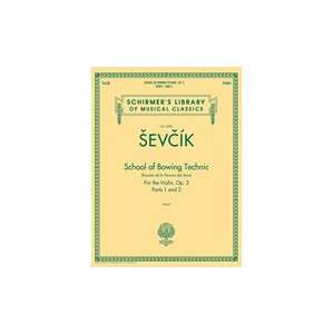 School of Bowing Technics, Op. 2, Parts 1 & 2   Violin 