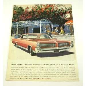  1964 64 Pontiac BONNEVILLE Wide Track AD 