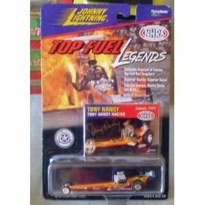   Top Fuel Legends Tony Nancy Racing Car Vehicle Dragster Toys & Games