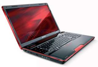 The Toshiba Qosmio X505 features a striking design on the outside and 