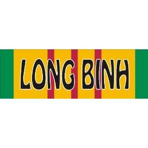  Long Binh Vietnam Service Ribbon Decal Sticker 9 