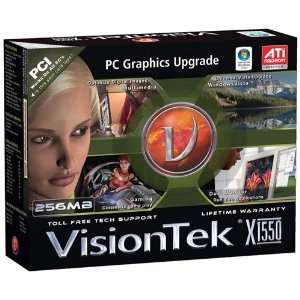  New   Visiontek Radeon X1550 Graphics Card   900129 