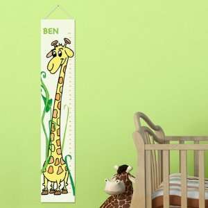  Personalized Growing Giraffe Growth Chart: Baby