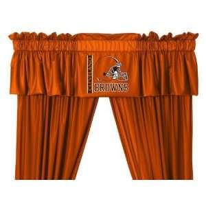 Cleveland Browns LR Window Treatment Valance Only  Sports 