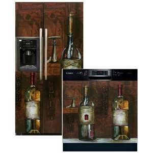  Appliance Art Old World Wine Refrigerator Dishwasher 